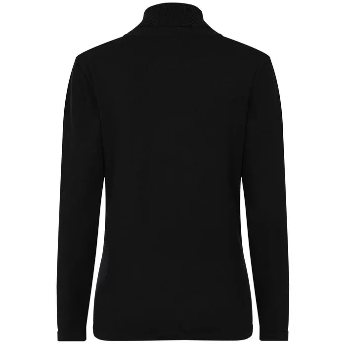 EMRECO Black Roll Neck Jumper