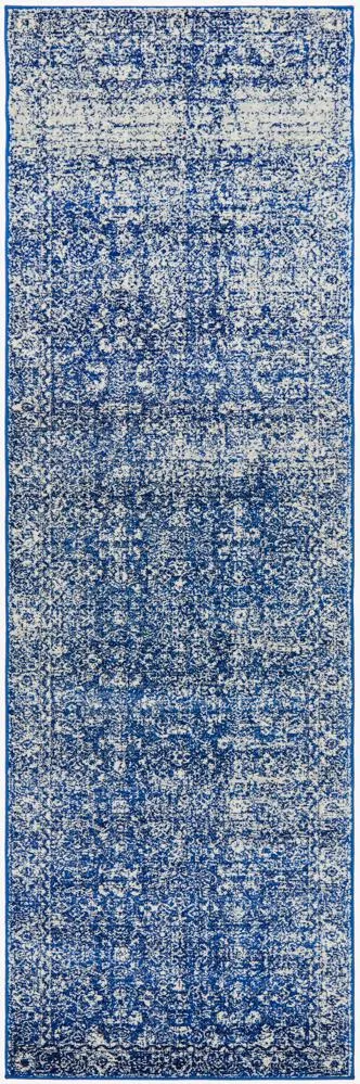 Evoke Oasis Navy Transitional Rug