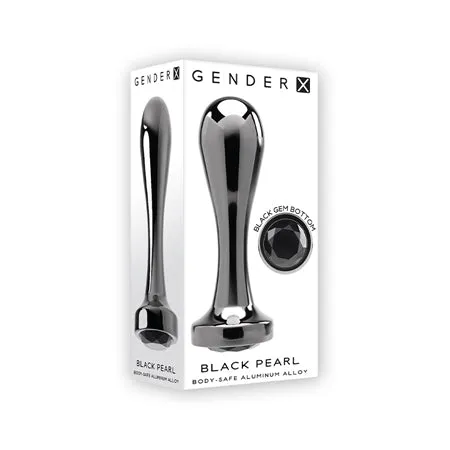 Gender X Black Pearl Plug - Black