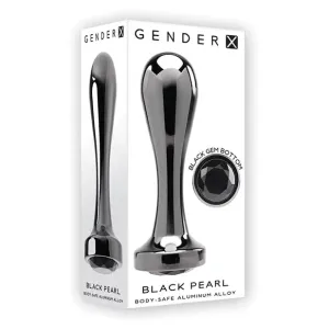 Gender X Black Pearl Plug - Black