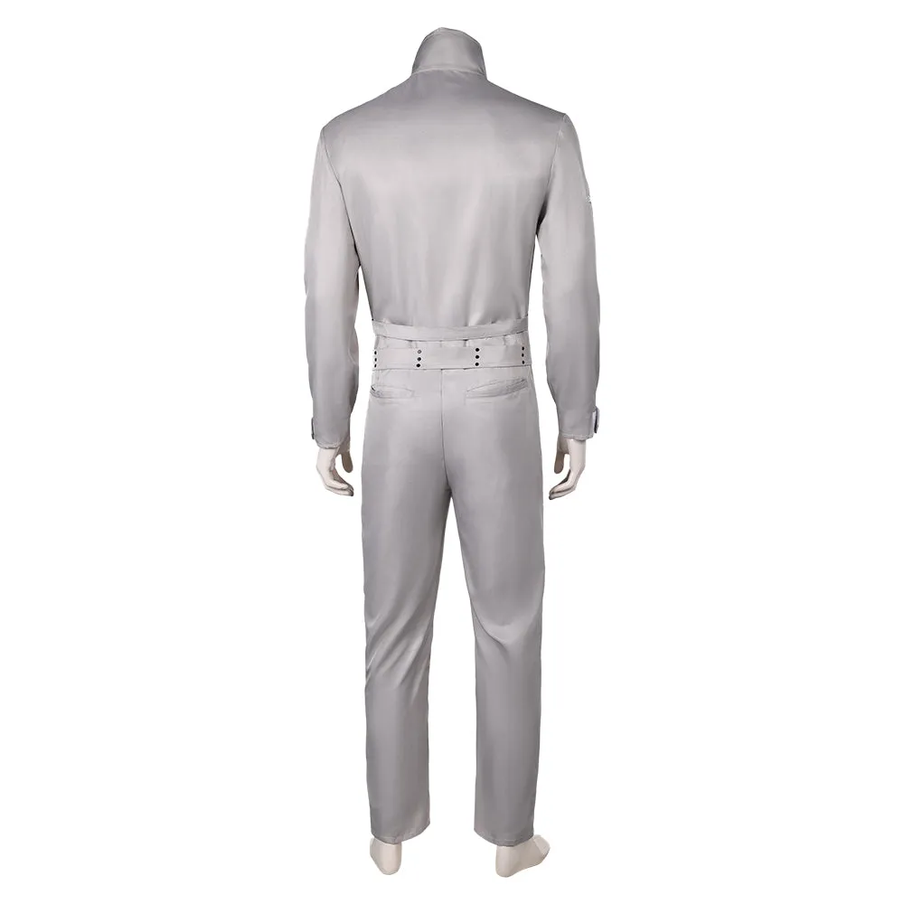 Ghostbusters 2024 Dr. Peter Venkman Grey Jumpsuit Party Carnival Halloween Cosplay Costume