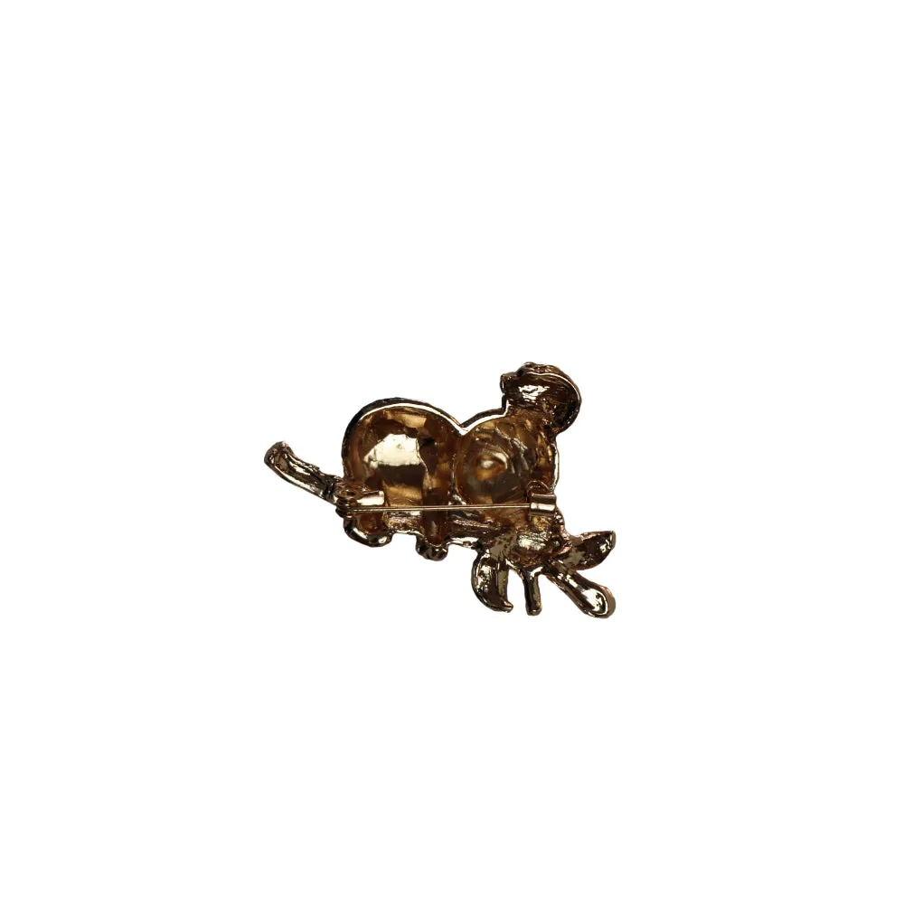 Gold Koala Australian Souvenir Brooch Blazer Shirt Pin