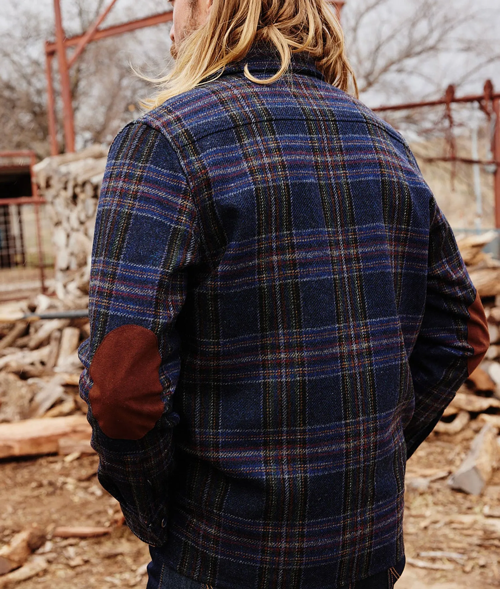 Gordy Chore Coat :: Blue Plaid