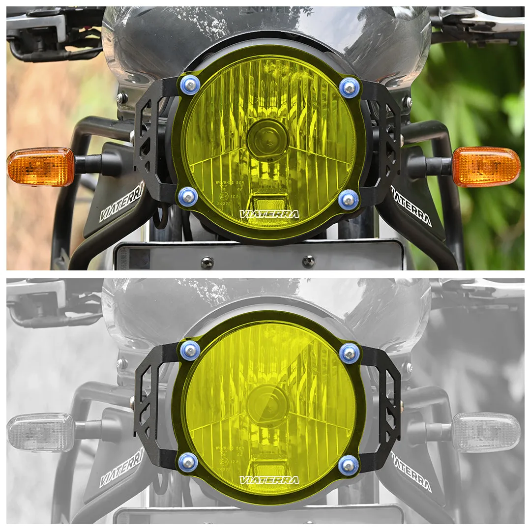 Headlight Guard for Hero XPulse - Yellow Tint