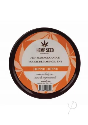 Hempseed 3n1 Candle Hippie Dippie