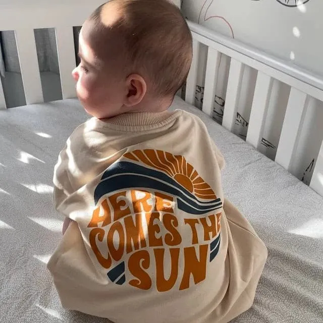 Here Comes The Sun Organic Cotton Romper