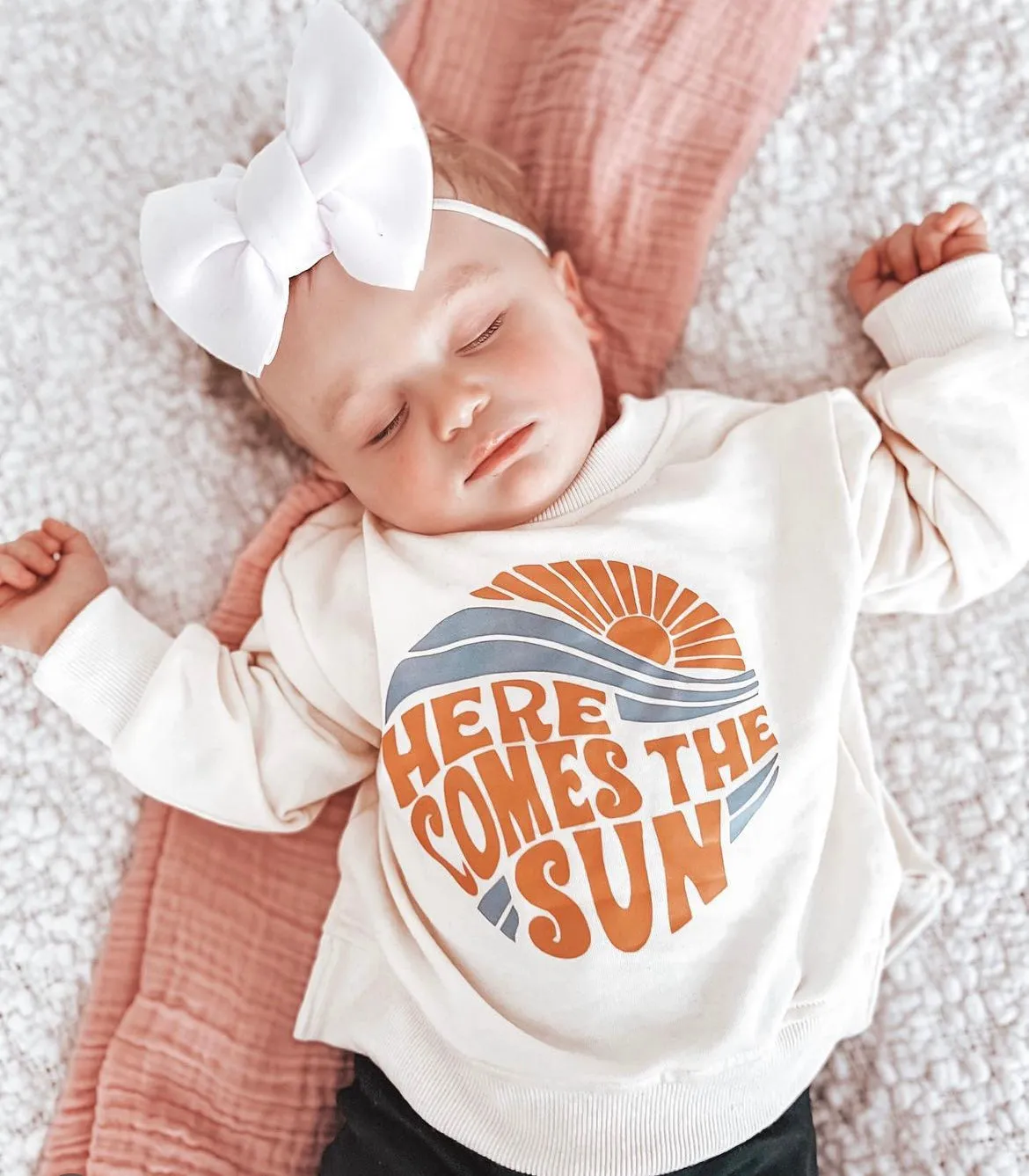 Here Comes The Sun Organic Cotton Romper