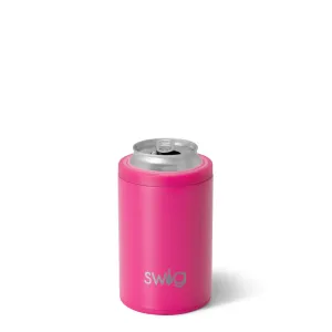 Hot Pink Can   Bottle Cooler 12oz