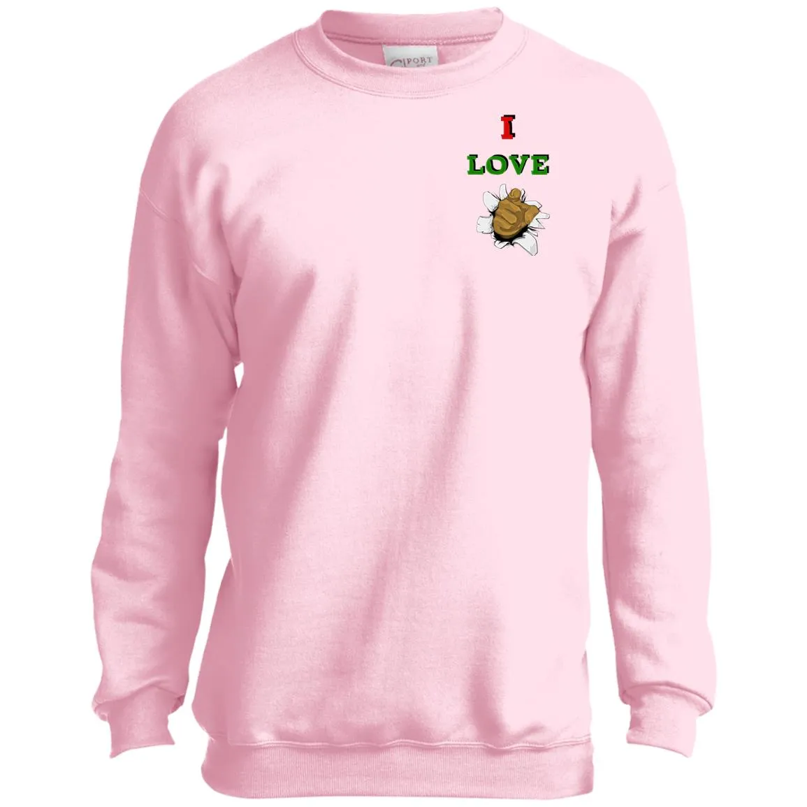 I Love You Youth Crewneck Sweatshirt