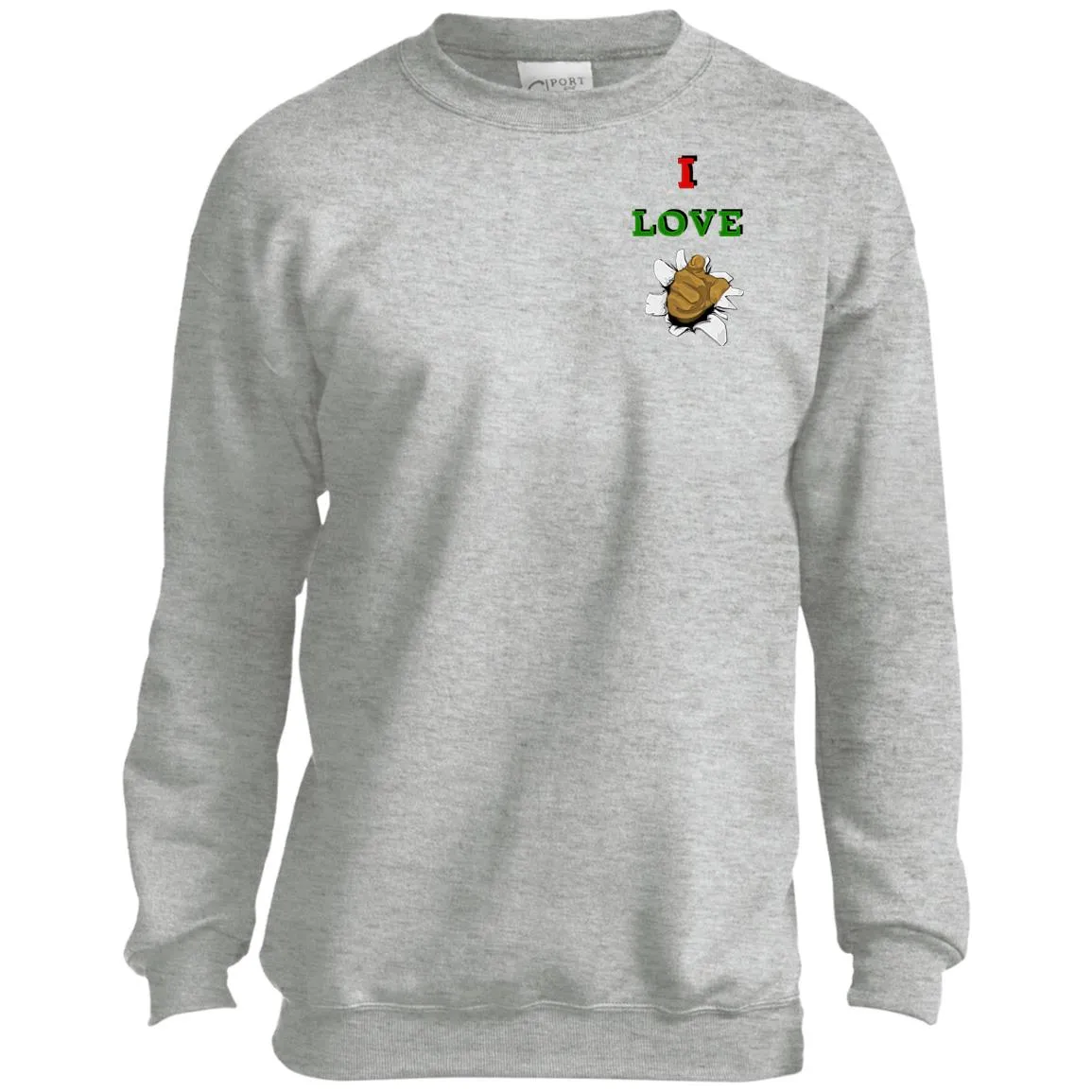 I Love You Youth Crewneck Sweatshirt