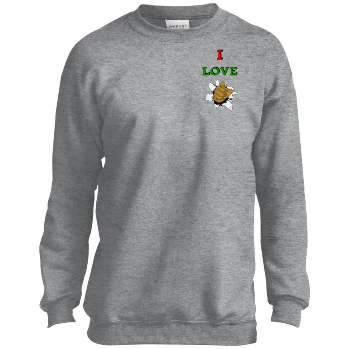 I Love You Youth Crewneck Sweatshirt