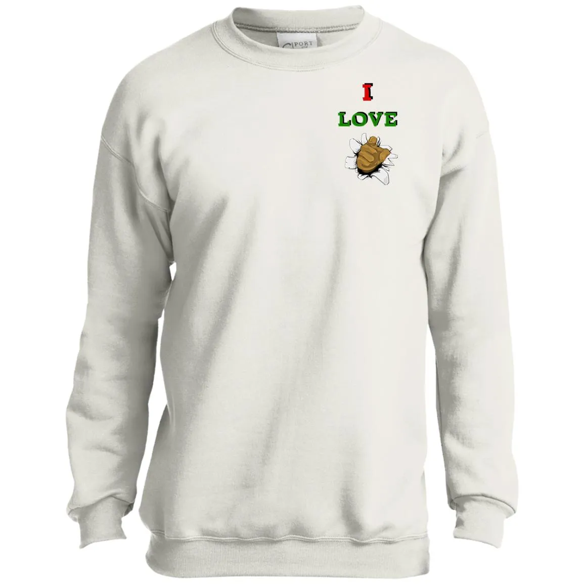 I Love You Youth Crewneck Sweatshirt