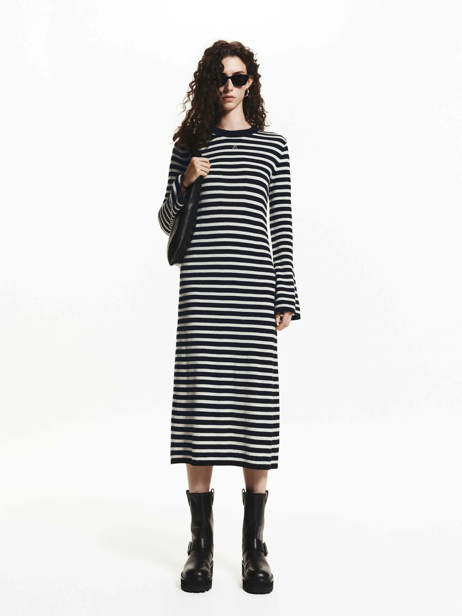 Include Cashmere Striped Dress