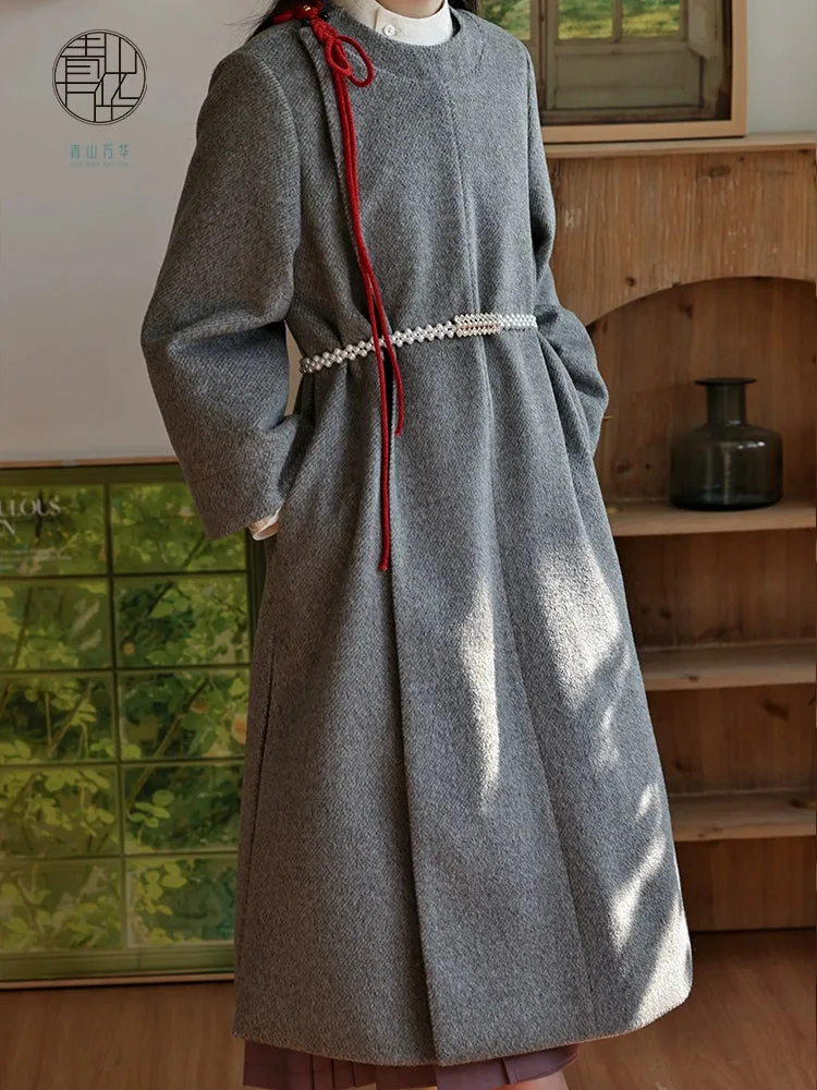 Jie 结 Knot Modernized Tang Yuanlingpao Coat & Midi Mamian Set