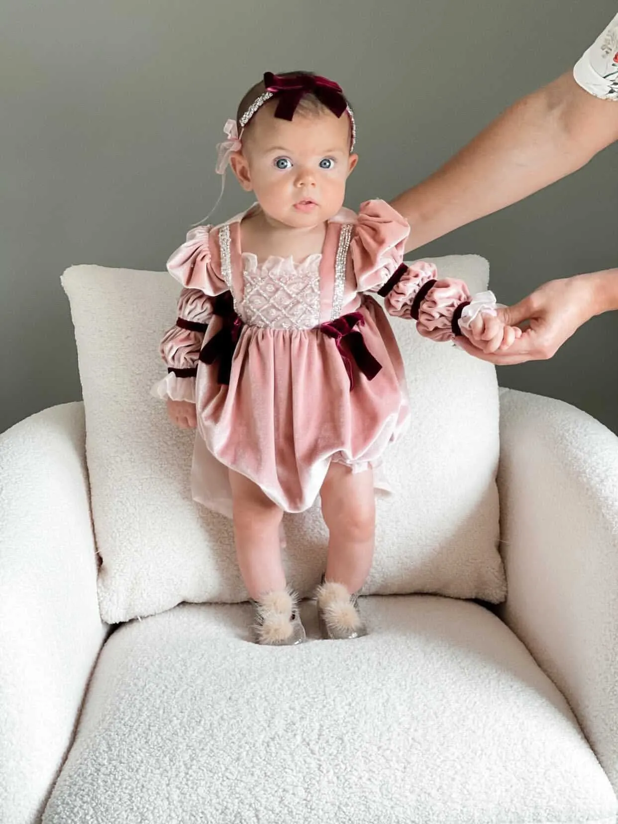 Juliette Velvet Romper