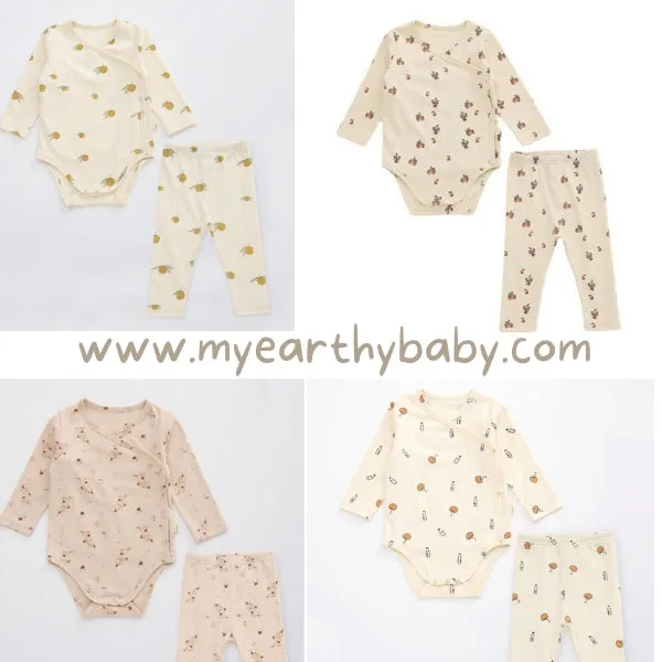 JUST FRUITS OR FLOWERS Two Piece Cotton Sleep Wear (5 designs)