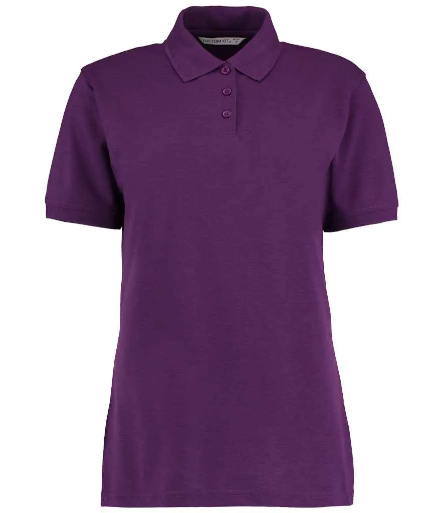 Kustom Kit Klassic Poly/Cotton Pique Polo Shirt (Ladies) - Dark Colours