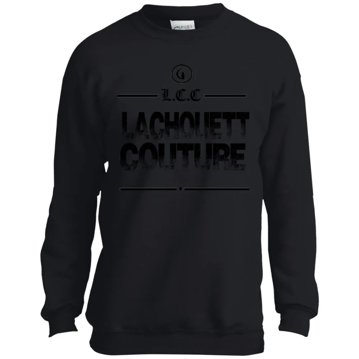 LaChouett Grunge Youth Crewneck Sweatshirt