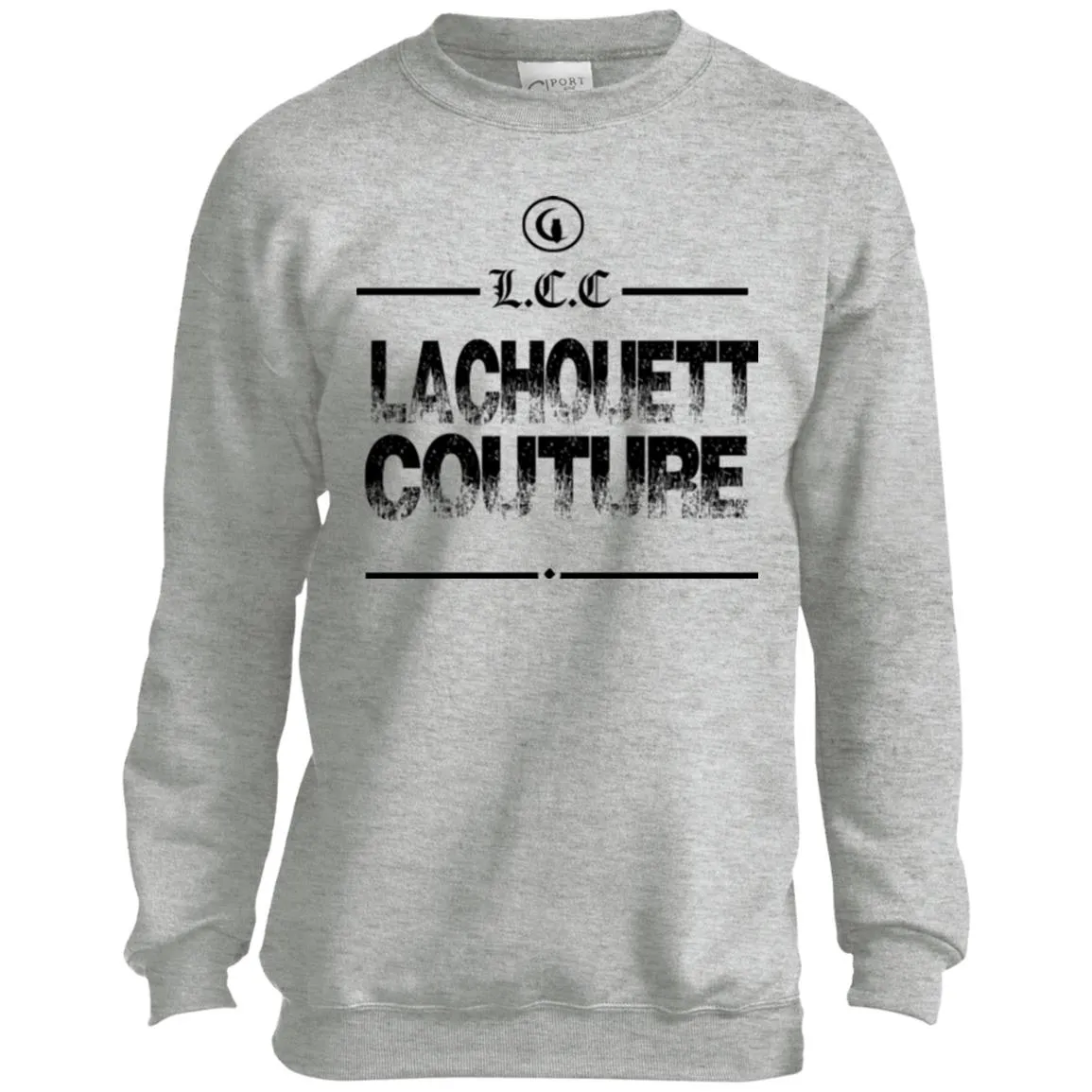 LaChouett Grunge Youth Crewneck Sweatshirt