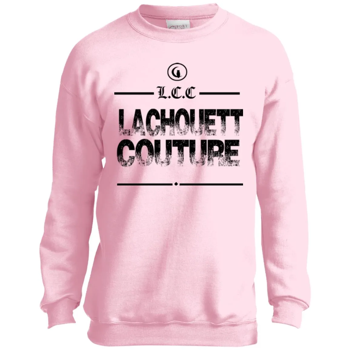 LaChouett Grunge Youth Crewneck Sweatshirt