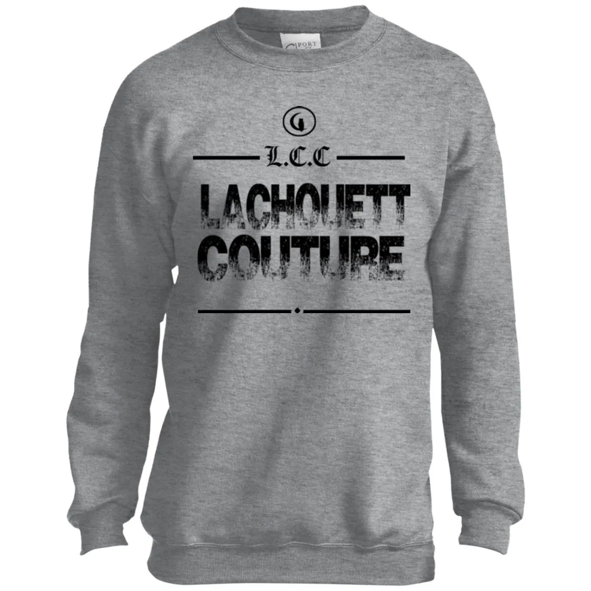 LaChouett Grunge Youth Crewneck Sweatshirt