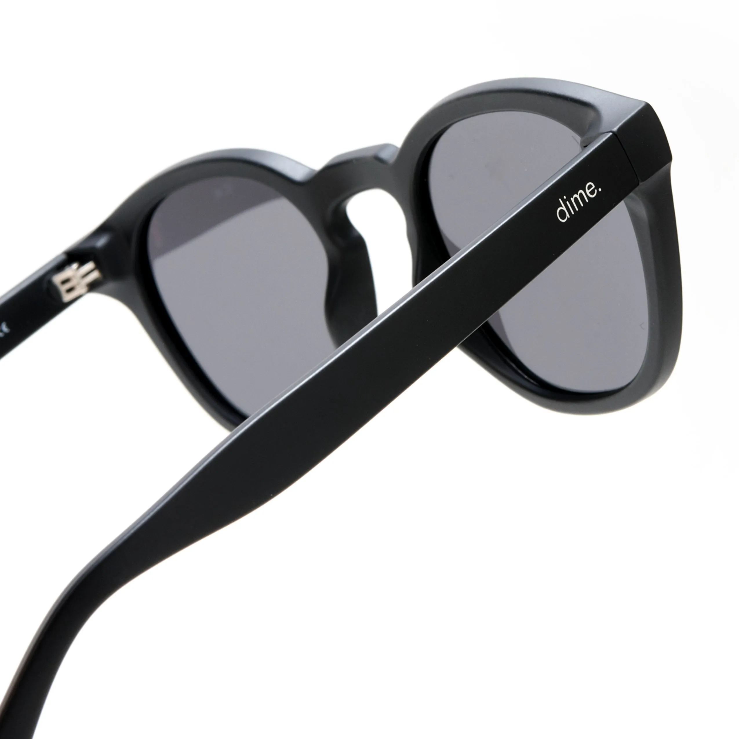 larchmont - matte black   grey sunglasses