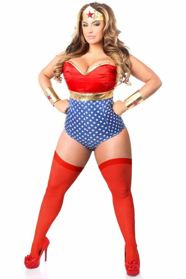 Lavish 3 PC Sexy Superhero Costume