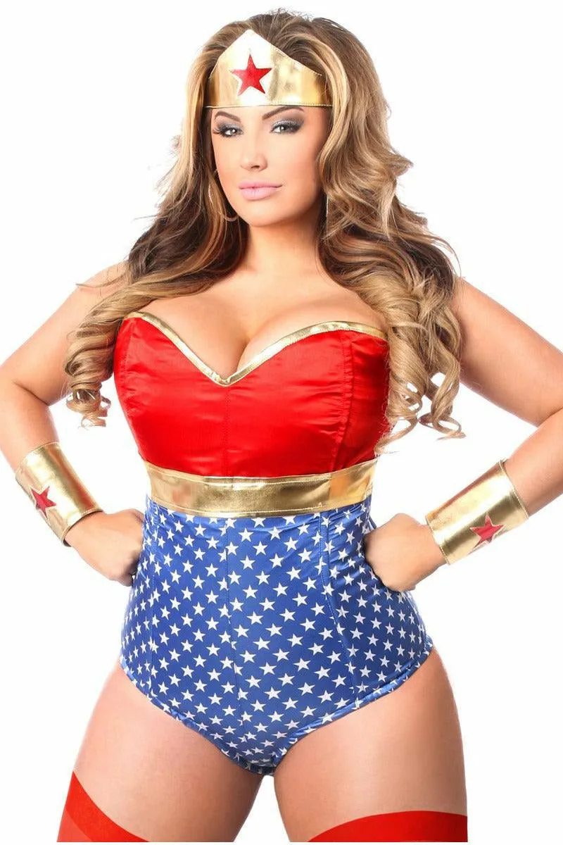 Lavish 3 PC Sexy Superhero Costume