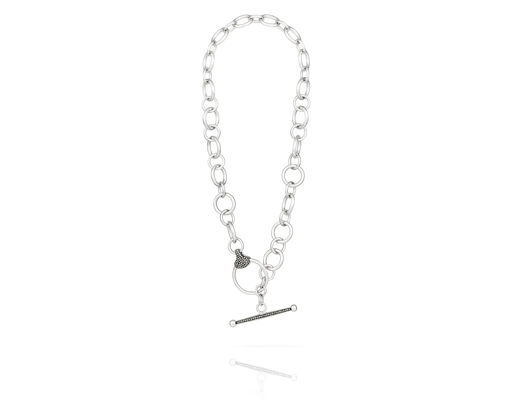 Le' Champion Toggle Necklace | Silver