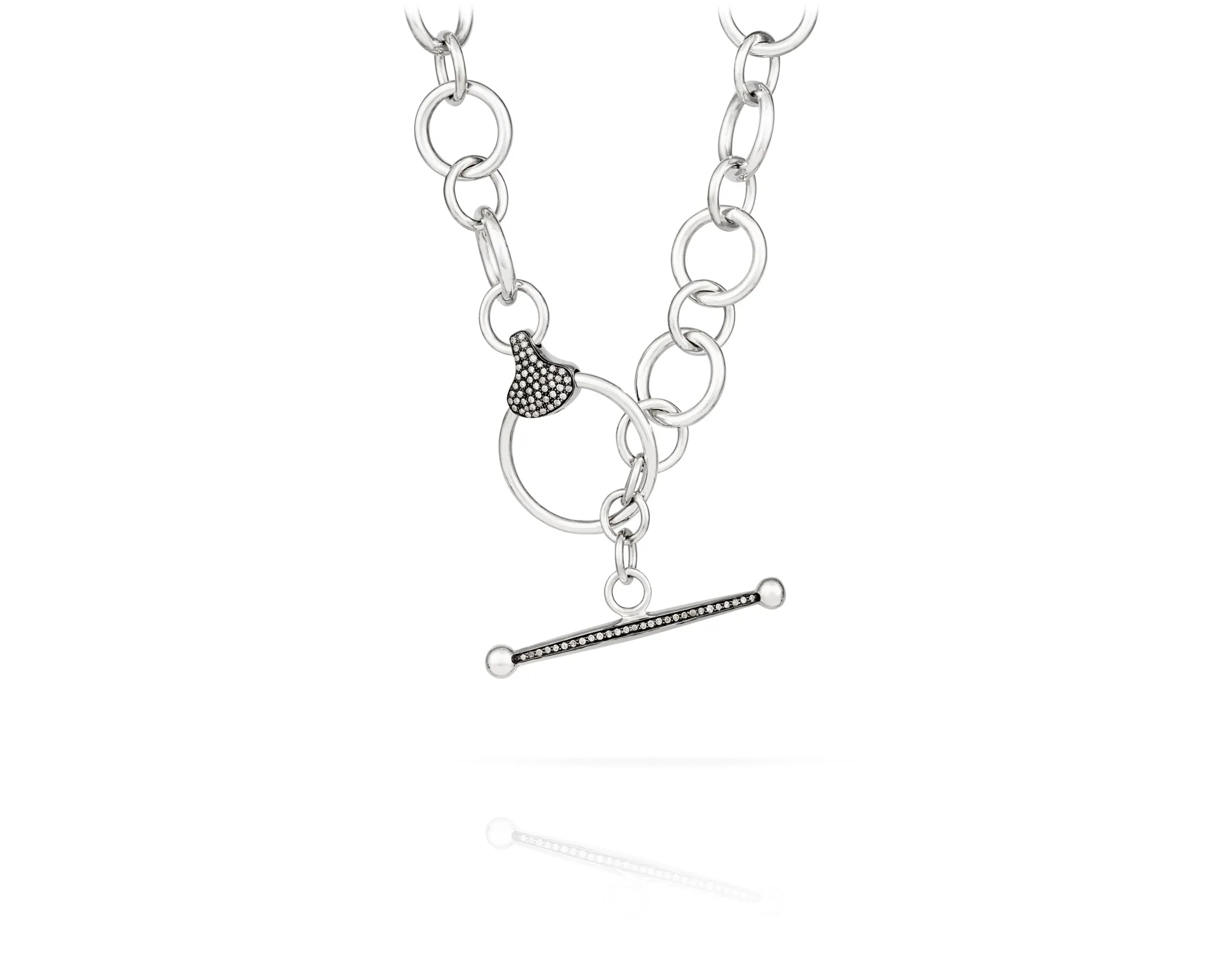 Le' Champion Toggle Necklace | Silver