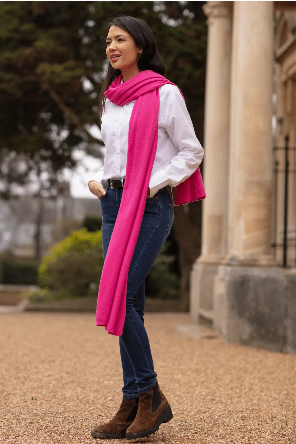 Long Cashmere Wrap (Unisex)