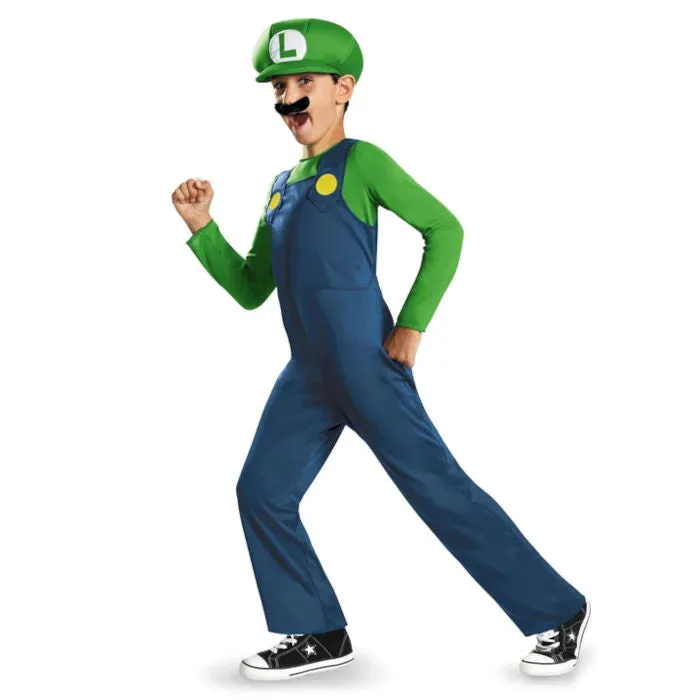 Luigi Classic Child Costume