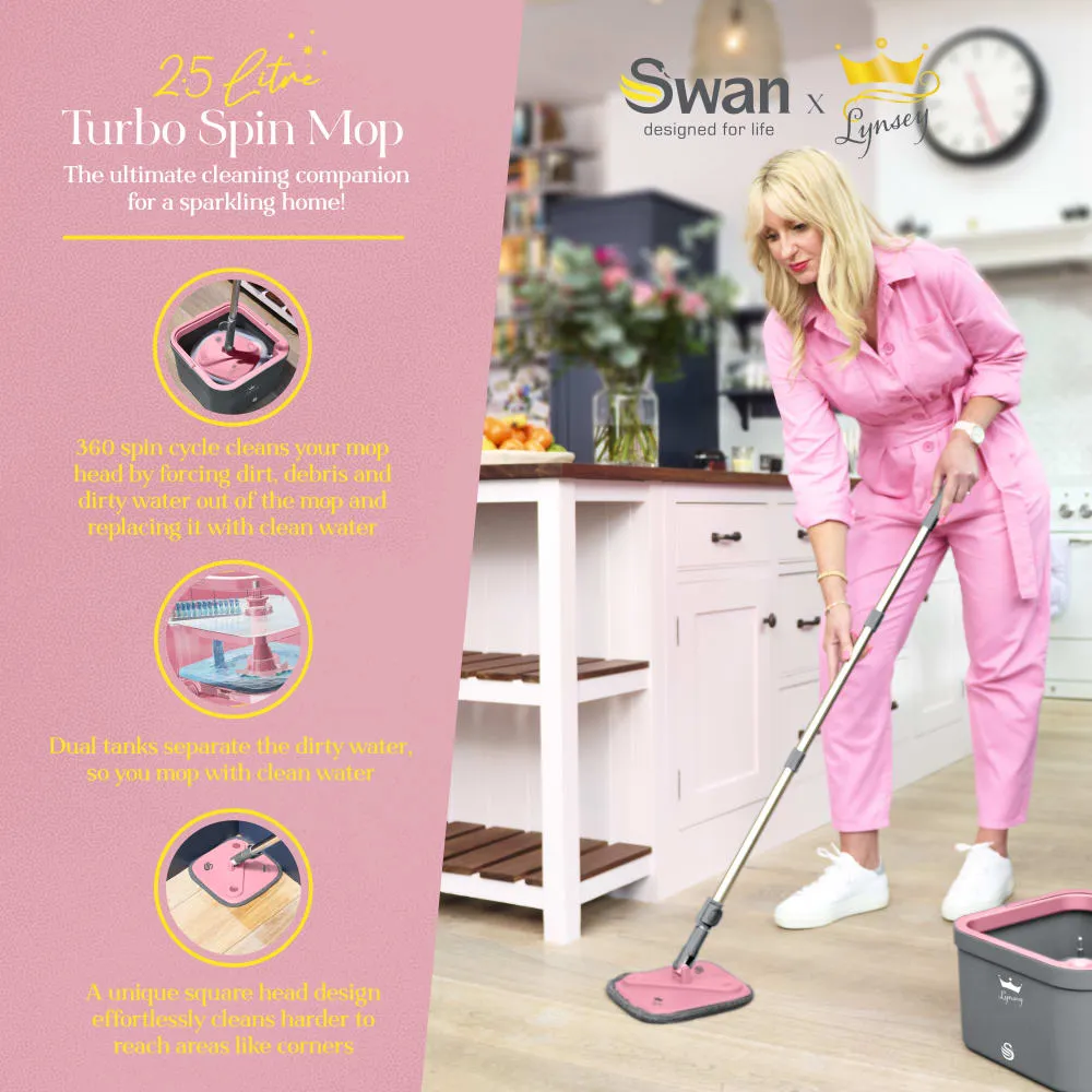 Lynsey's Cleaning Range - Spin Mop