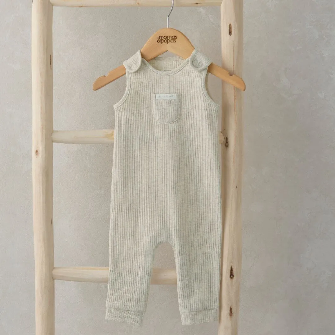 Mamas and Papas Organic Cotton Oatmeal Romper