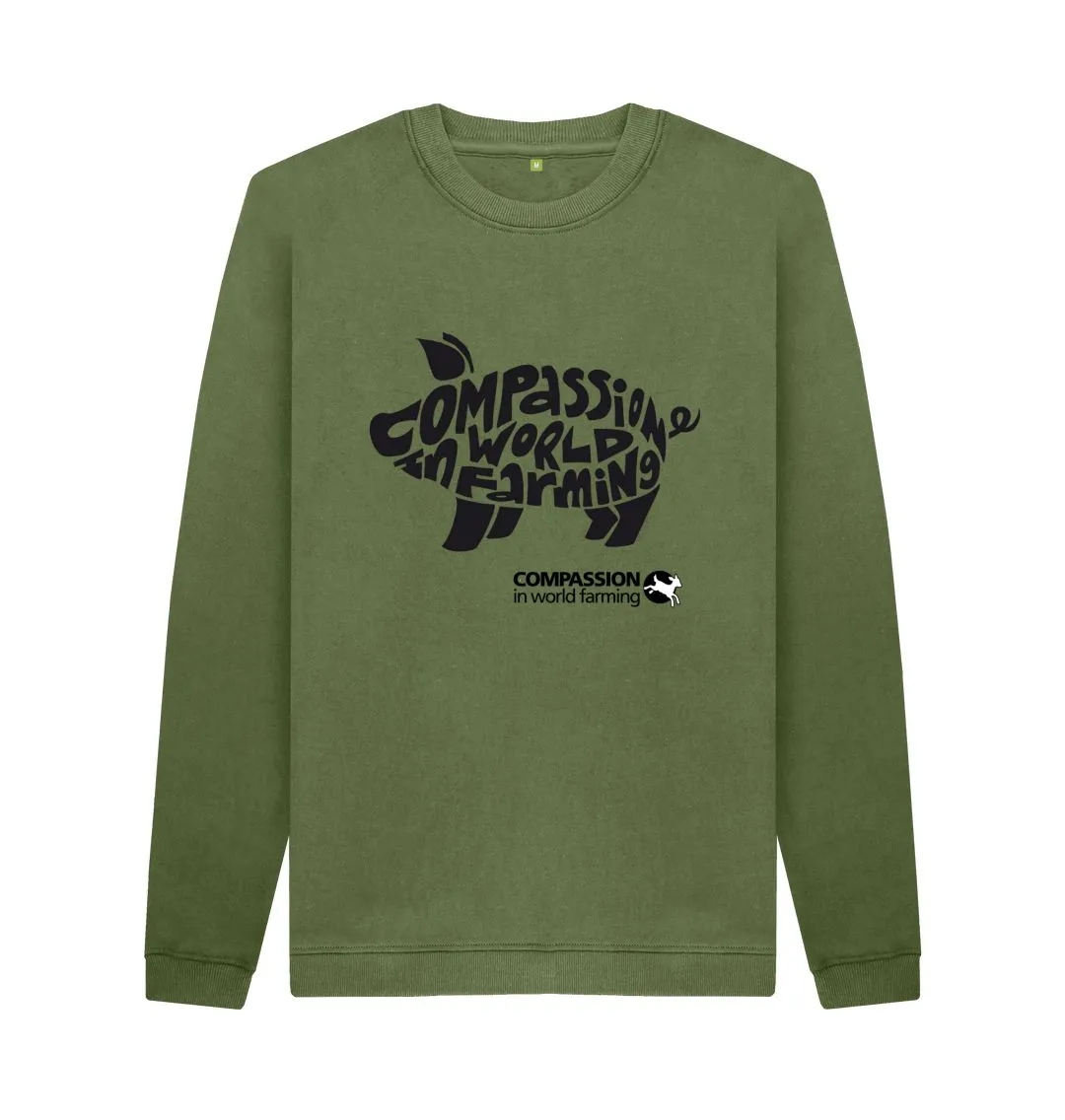 Men's Compassion Pig Jumper