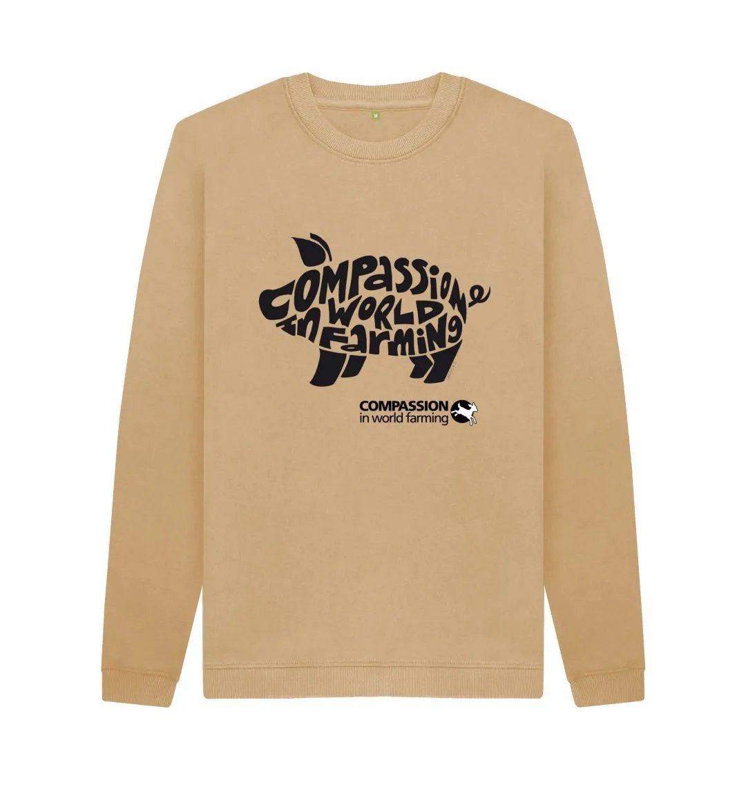 Men's Compassion Pig Jumper