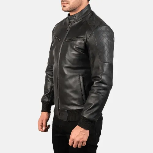 Mens Fashion Leather Jacket