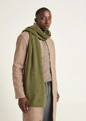 Mens Lofty Scarf in Bayleaf Green