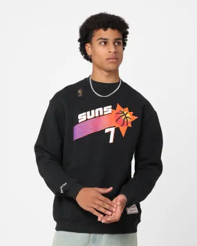 Mitchell & Ness Phoenix Suns Wordmark Crewneck Faded Black