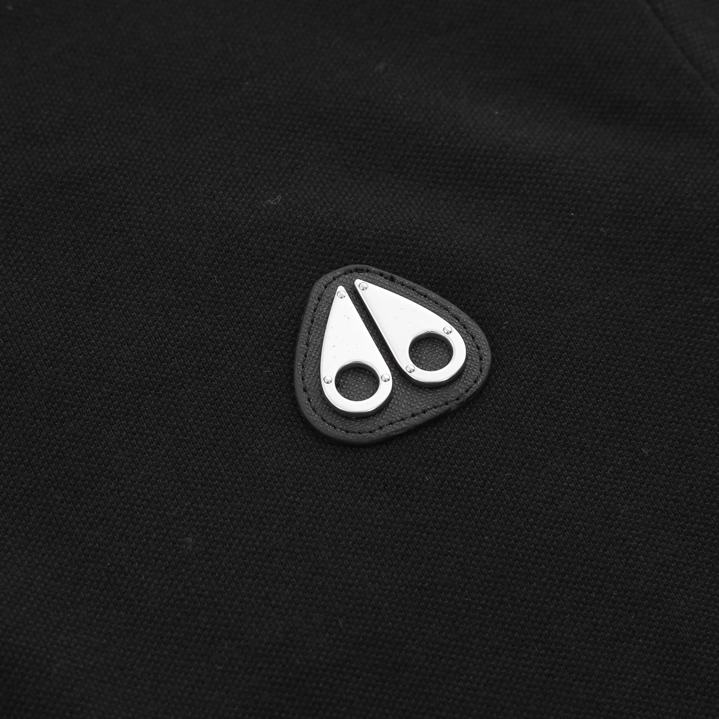 Moose Knuckles Everett Polo Shirt in Black