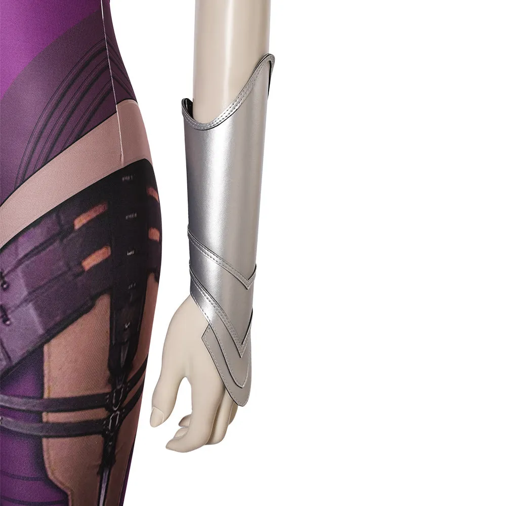 Mortal Kombat Sindel Women Purple Jumpsuit Party Carnival Halloween Cosplay Costume