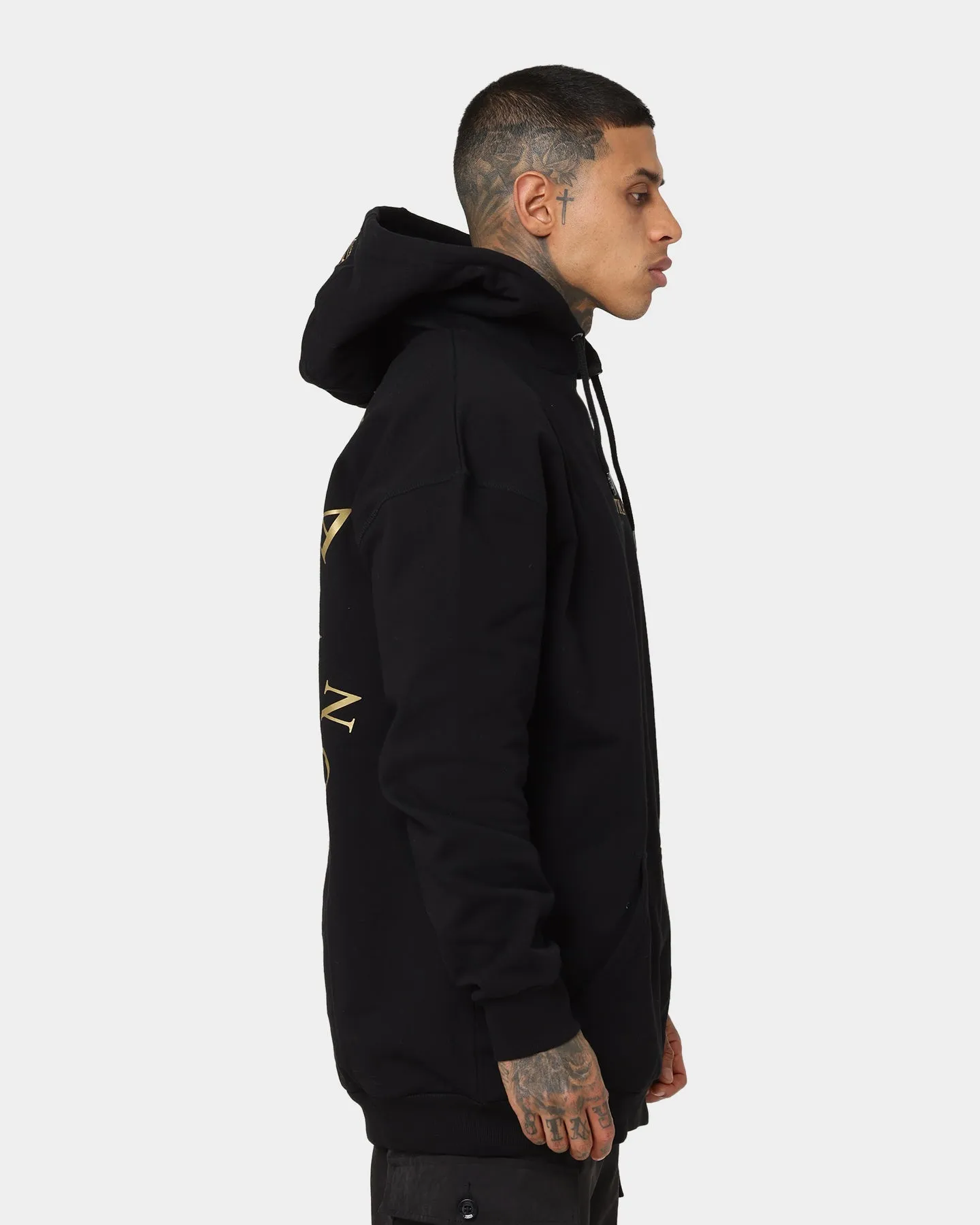 Nautica Pacific Hoodie Black/Gold