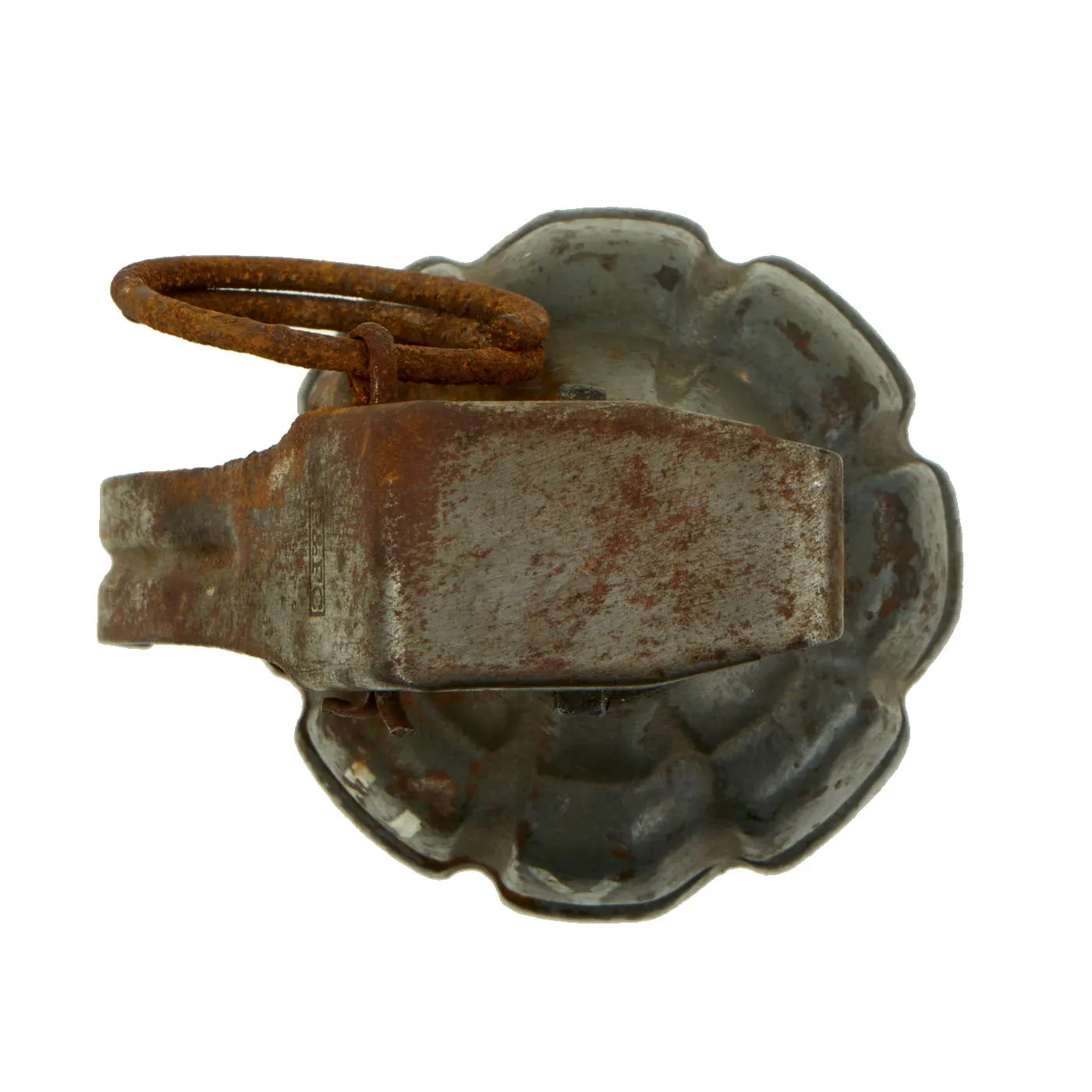 Original U.S. WWI MkII Pineapple Grenade Converted for Homefront Use -War Savings Stamps Promotional Piggy Bank