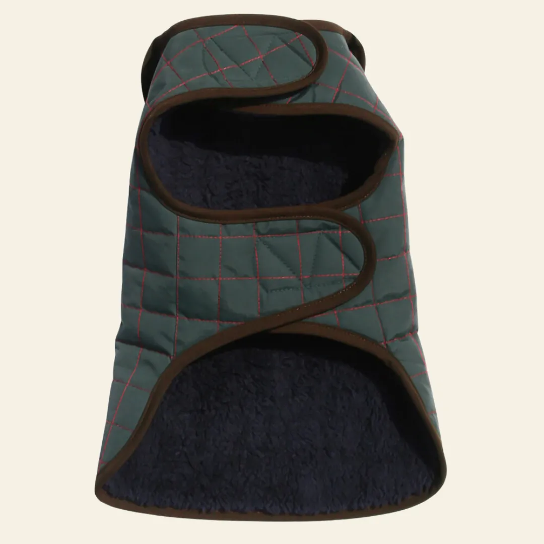 Paco & Lucia - Dark Green Waterproof Dog Coat