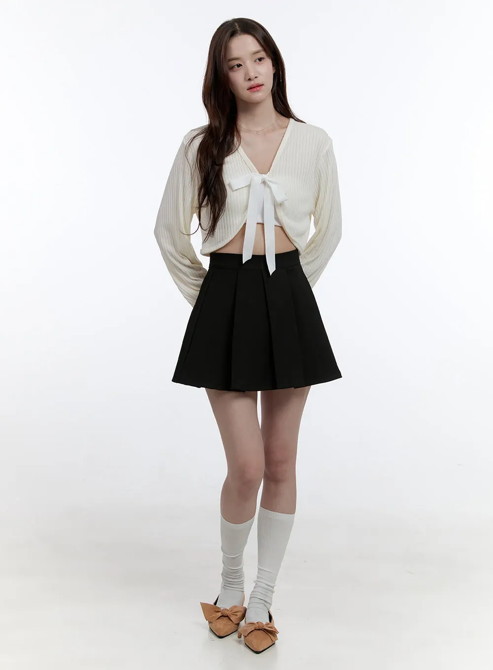 Pleated Solace Mini Skirt OO407