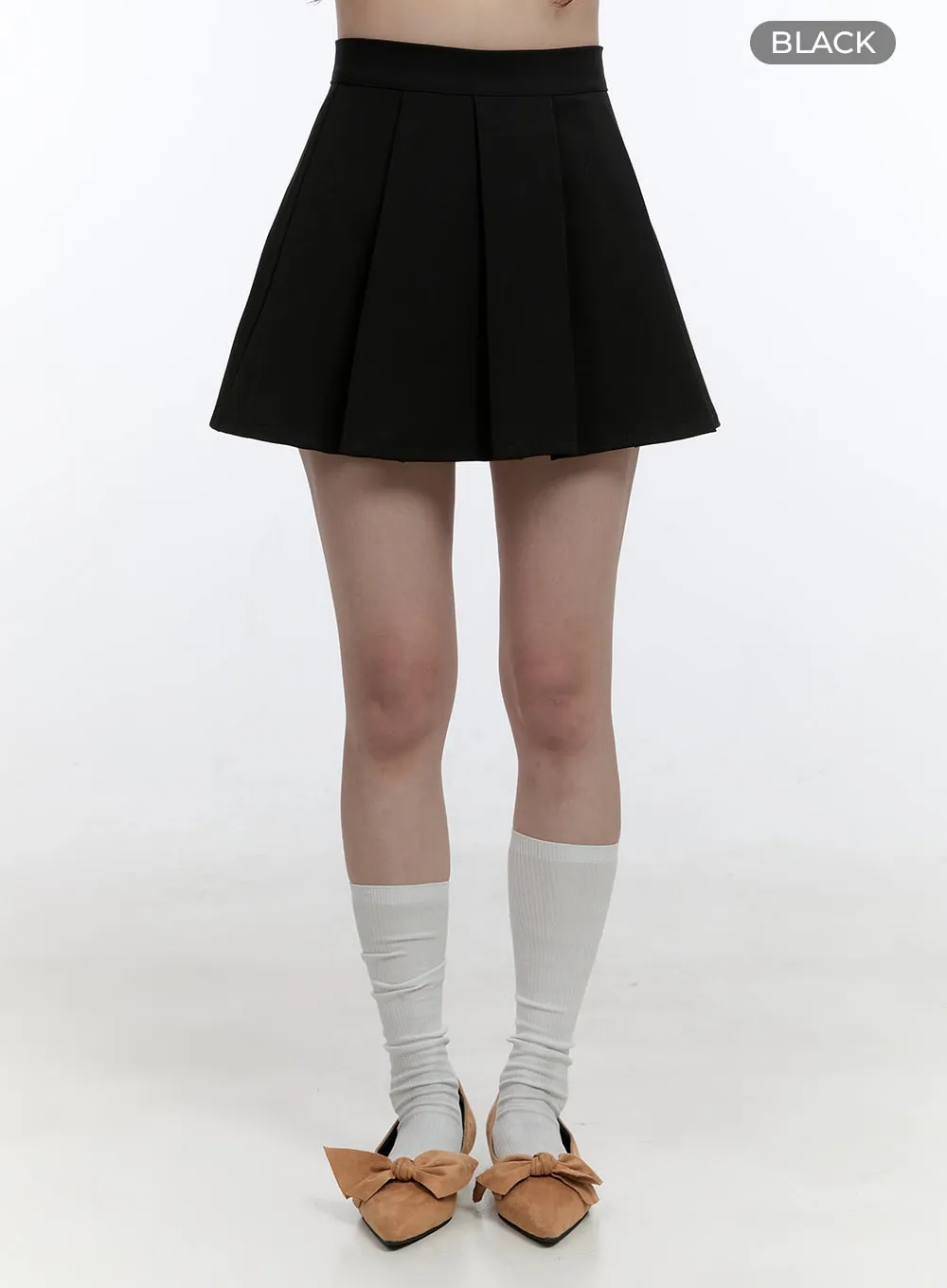 Pleated Solace Mini Skirt OO407