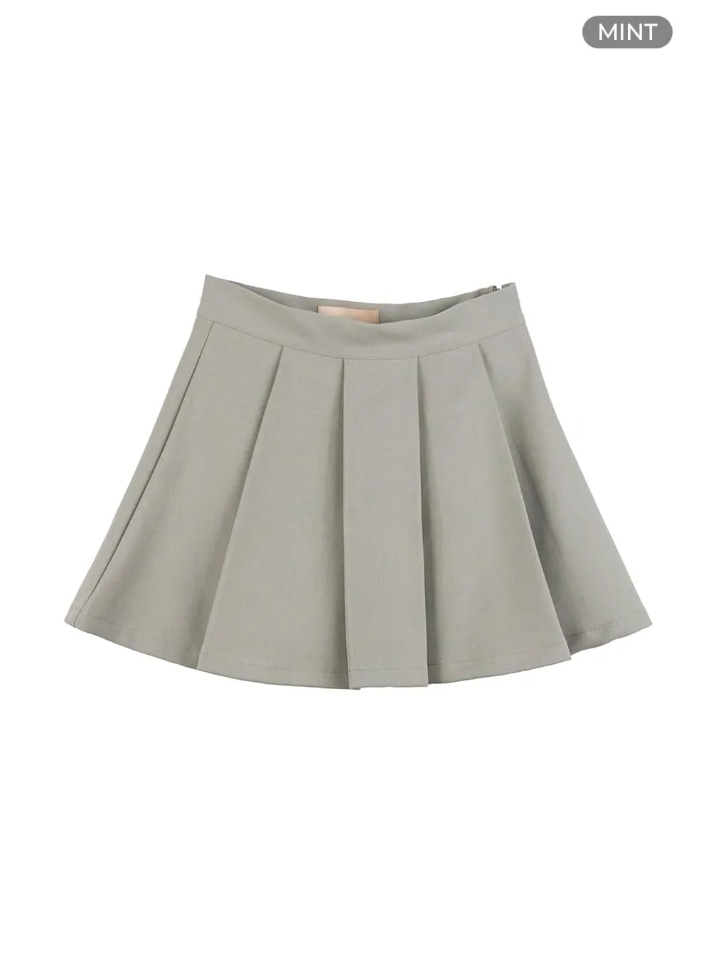 Pleated Solace Mini Skirt OO407