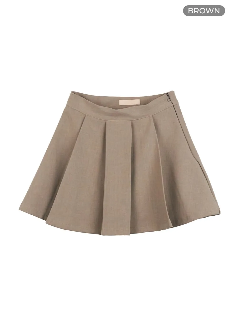 Pleated Solace Mini Skirt OO407