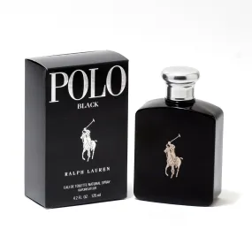 POLO BLACK MEN by RALPH LAUREN EDT SPRAY 4.2 OZ