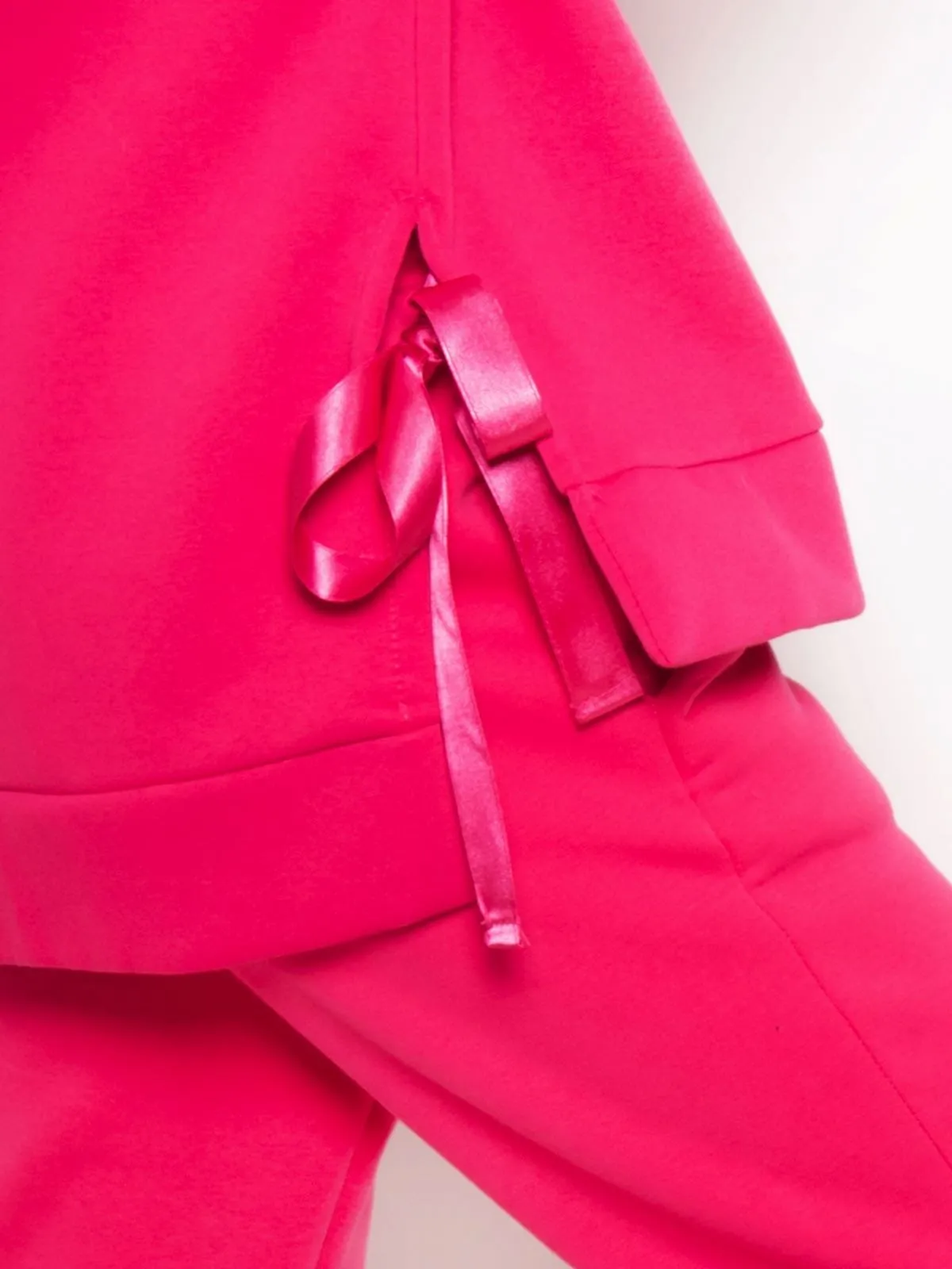 Porto Cervo - Jumpsuit with fuchsia fox border